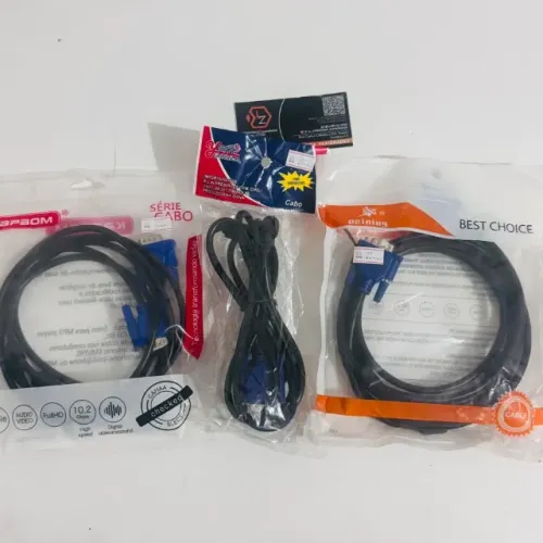 Cabo VGA para VGA 1,5M / 2M / 3M