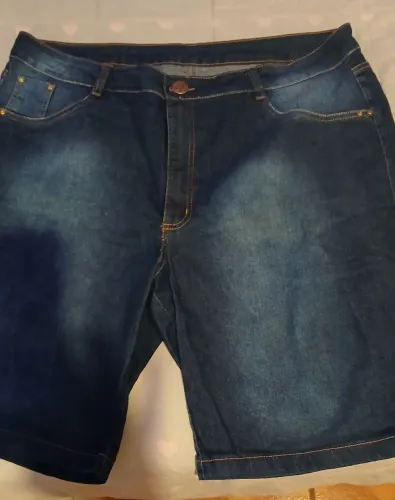 Bermuda Jeans Plus size tam 56 (Nova)