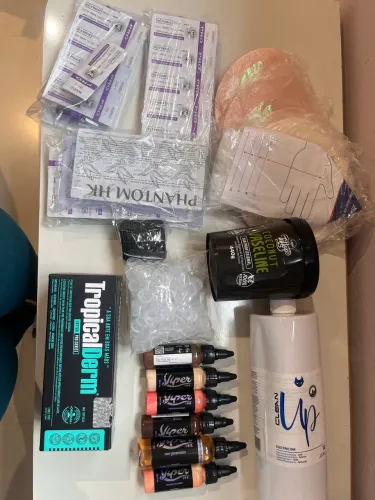 Produtos para micropigmentação de camuflagem de estrias
