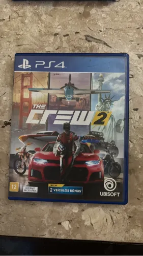 Jogo Fisico Ps4 The Crew 2