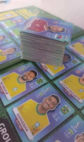 Figurinhas repetidas da Copa do mundo de 2022 