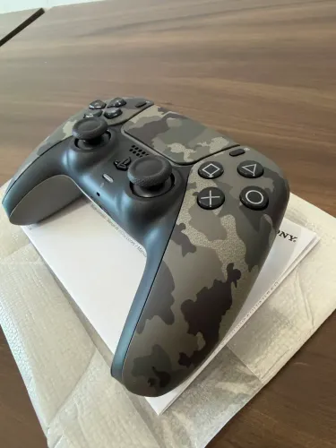 Controle Manete Dualsense PS5 Camuflado - Novo