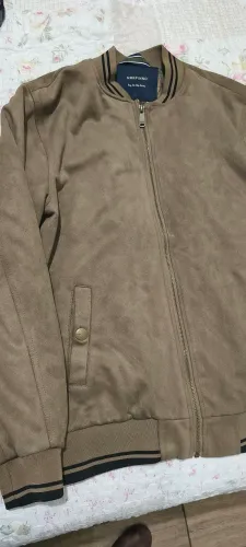 Jaqueta masculina nobuk