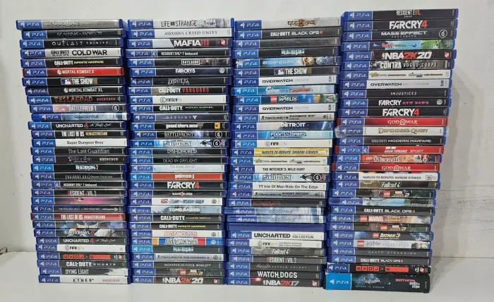  Jogos de PlayStation - PS4 e Ps5 - Novos e Usados