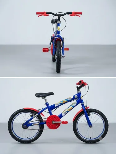 Bicicleta Infantil Homem-Aranha Aro 16 - Conservada e Pronta para Uso