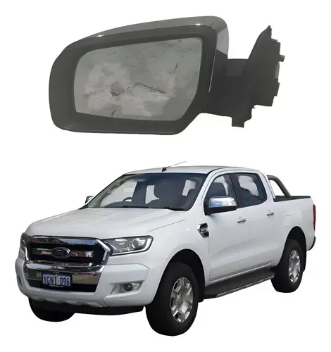 Retrovisor Elétrico Esquerdo Ford Ranger 2018 Com/detalhes 
