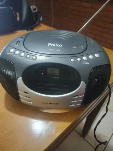 Mini system Philco funcionando perfeitamente