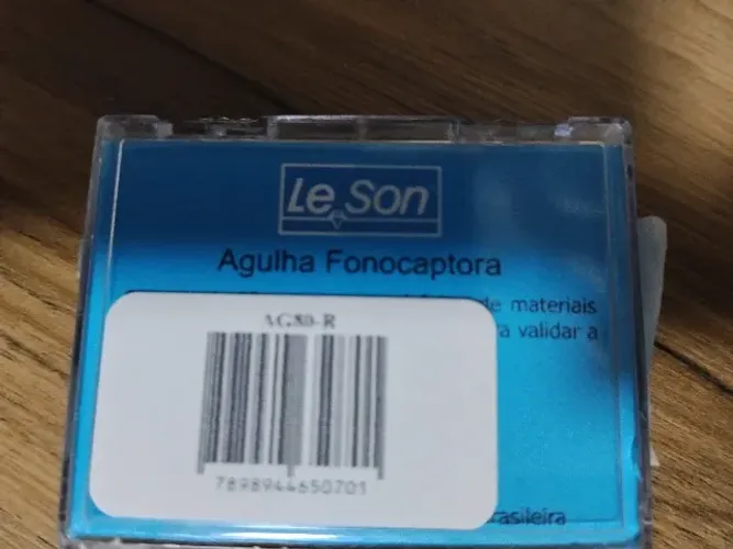 Agulha Leson AG 80 ponta Rubi toca discos