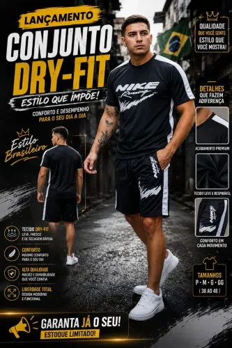 CONJUNTO DRY FIT NIKE