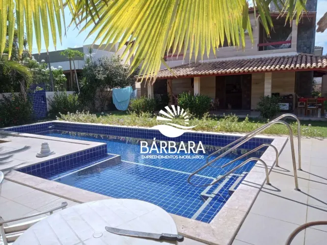 Casa com 5 dormitórios para alugar por R$ 2.500,00/dia - Guarajuba - Camaçari/BA