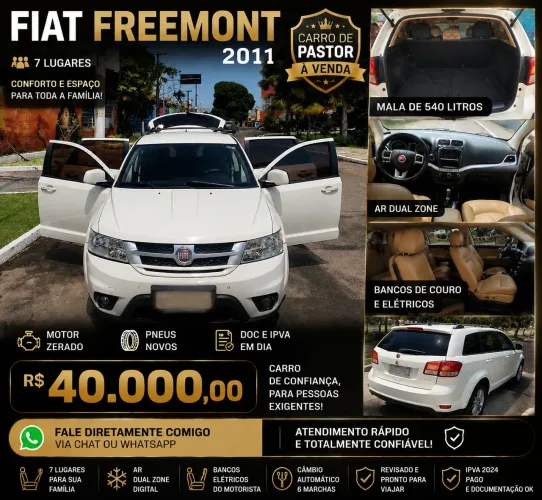 Fiat Freemont 2.4 16V 5P Aut. 2012