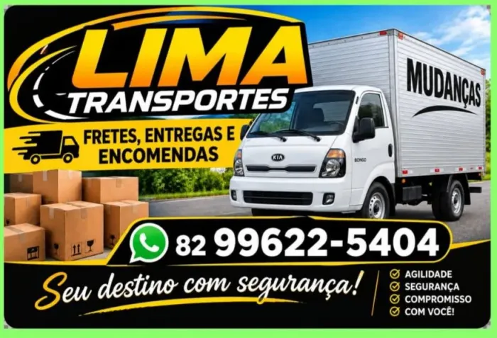 Mudanças fretes viagens para. Toda região