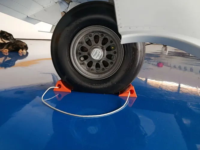 Calços para aeronaves
