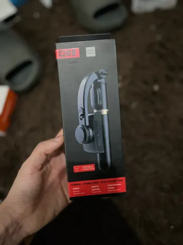 Gimbal Profissional Q08 Preto