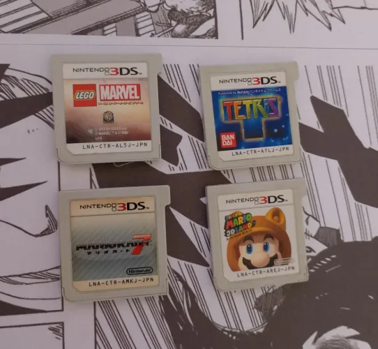 4 Jogos Originais Jpn Nintendo 3Ds (Faço olx pay)