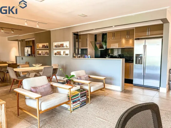 Code Campo Belo- Apto Mobiliado c/72m² AU - 2 dorms - 1 Suíte - 1 Banh.- Closet - 2 vagas 