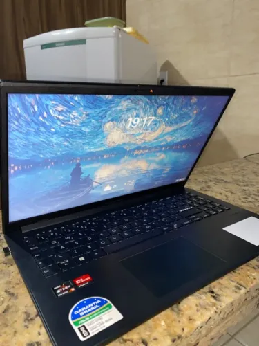 Notebook Asus Vivobook Go 15 | Ryzen 5 | 8GB RAM | 256GB SSD | Caixa e Fonte
