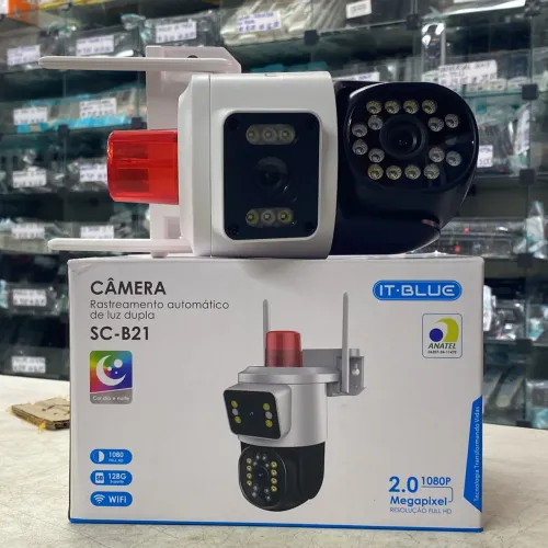 Câmera de segurança wi-fi interna ou externa 