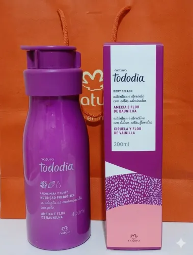 Kit Ameixa & Baunilha: Hidratante & Body Splash