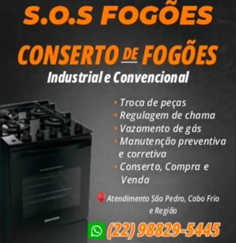 Conserto de fogões