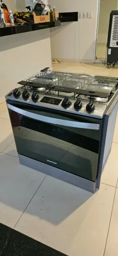 Fogão 5 bocas brastemp