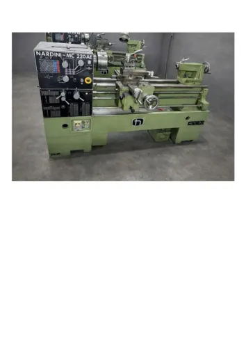 TORNO NARDINI MC220AE