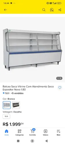 BALCÃO SECO MDF COM 1.80M