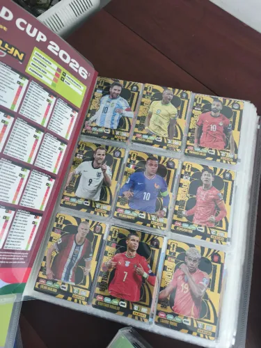 COLEÇÃO COMPLETA DE CARDS ADRENALYN XL WORLD CUP 2026