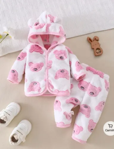 CONJUNTO 0 a 3 meses menina