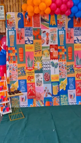 Decoração tema brasilidades 