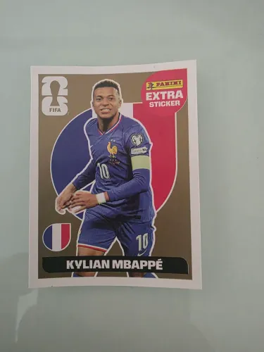 Figurinha extra Kylian Mbappé copa 2026
