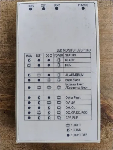 IHM Jvop-163 Para Inversor De Frequência Yaskawa