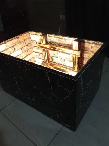 Mesa de Centro fundo infinito 
