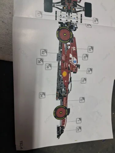 Lego technics ferrari sf 25
