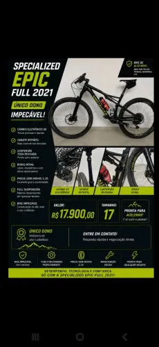  SPECIALIZED de Carbono Epic FULL 2021 
