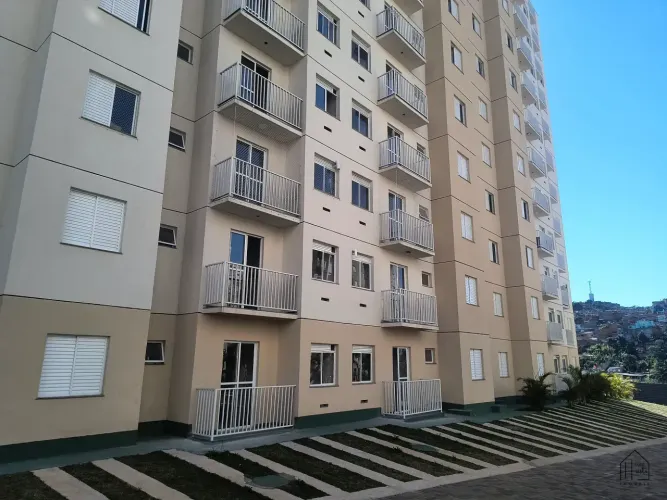 Apartamento Novo 2 Dormitórios com Sacada 49m² HBF Bom Futuro, Itapevi | Entrada + Parce