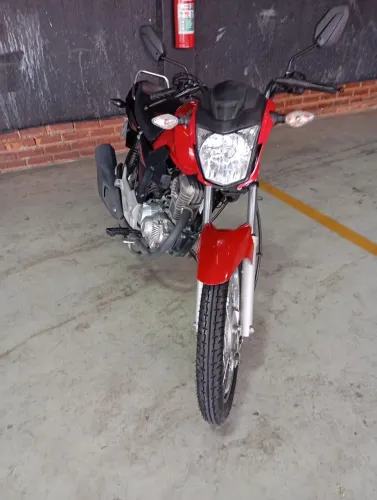 Honda CG 160 Start 2024 Vermelha - Muito Econômica e Conservada Doc. OK