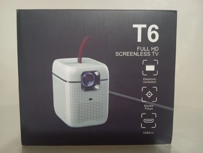 Smart projetor T6 Android 12