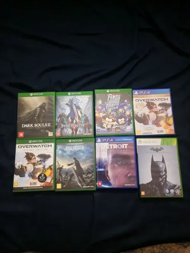 Jogos de xbox e ps4