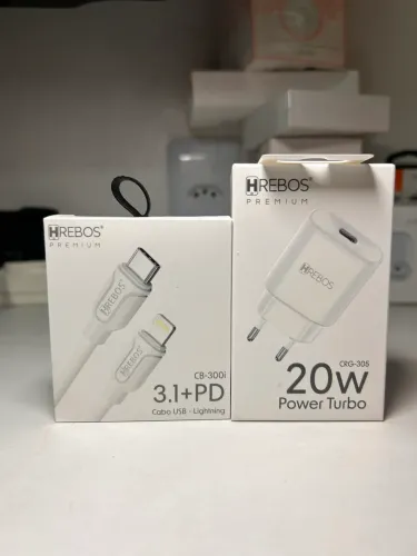Carregador para iPhone HRebos premium