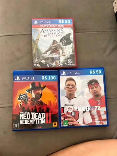 Jogos usados de Ps4 e Ps5