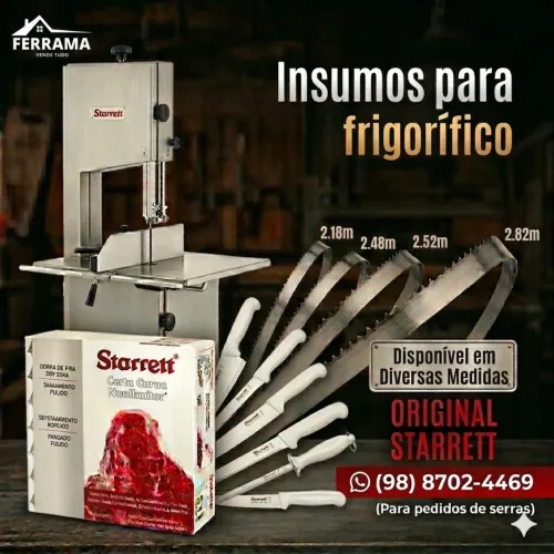 Serras carbono e inox Starret