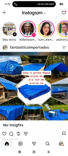 Lonas a prova dágua a partir d 40.00 reais