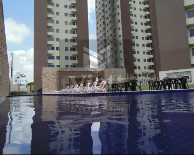 Apartamento para locação em Natal-RN, Ponta Negra: 2 quartos, 1 suíte, 1 vaga, 55m² de con
