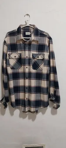 Camisa Xadrez Flanelada Marfino Nova