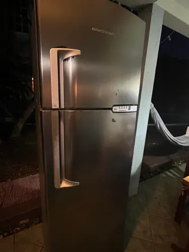 Geladeira Brastemp inox duplex
