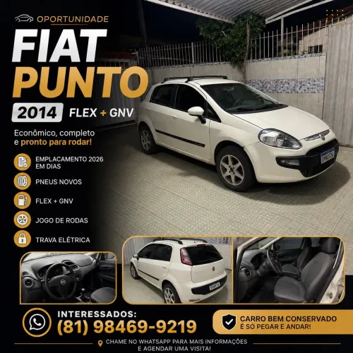 Fiat Punto Attractive 1.4 Fire Flex 8V 5P 2014