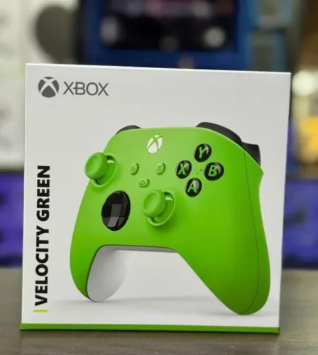 NOVO!! Controle Velocity Green Original Xbox Series X/S (Aceito Cartão)