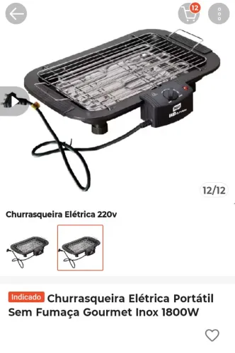Churrasqueira elétrica