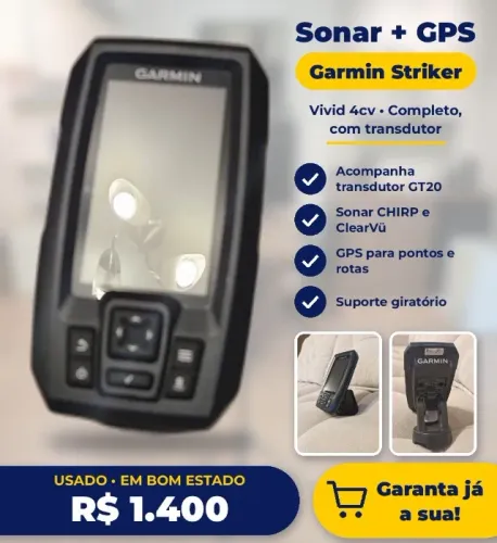 Sonar e GPS 